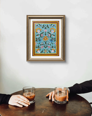 Fresco art inspired by Masjid Wazir khan