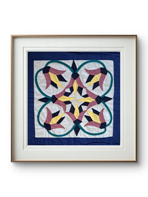 Hand-Stitched Khayamiya Art — Cushion Cover & Wall Hanging