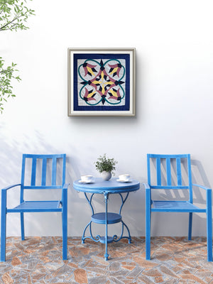 Hand-Stitched Khayamiya Art — Cushion Cover & Wall Hanging
