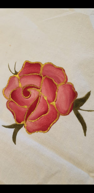 Hand painted Table Cloth