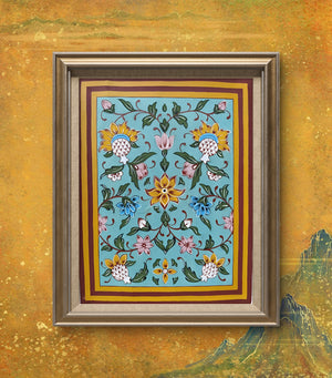 Fresco art inspired by Masjid Wazir khan