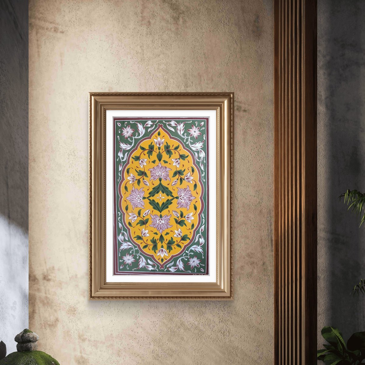 The Royal Garden - Fresco art