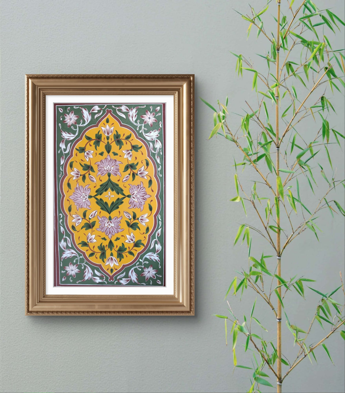 The Royal Garden - Fresco art