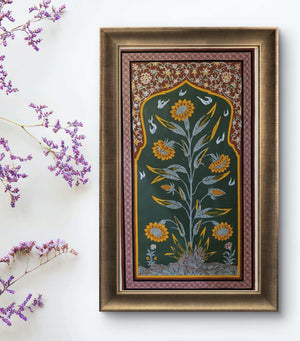 Fresco art inspired by Masjid Wazir Khan