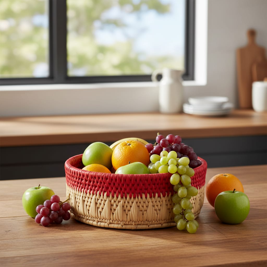 Handmade Natural Fruit Basket