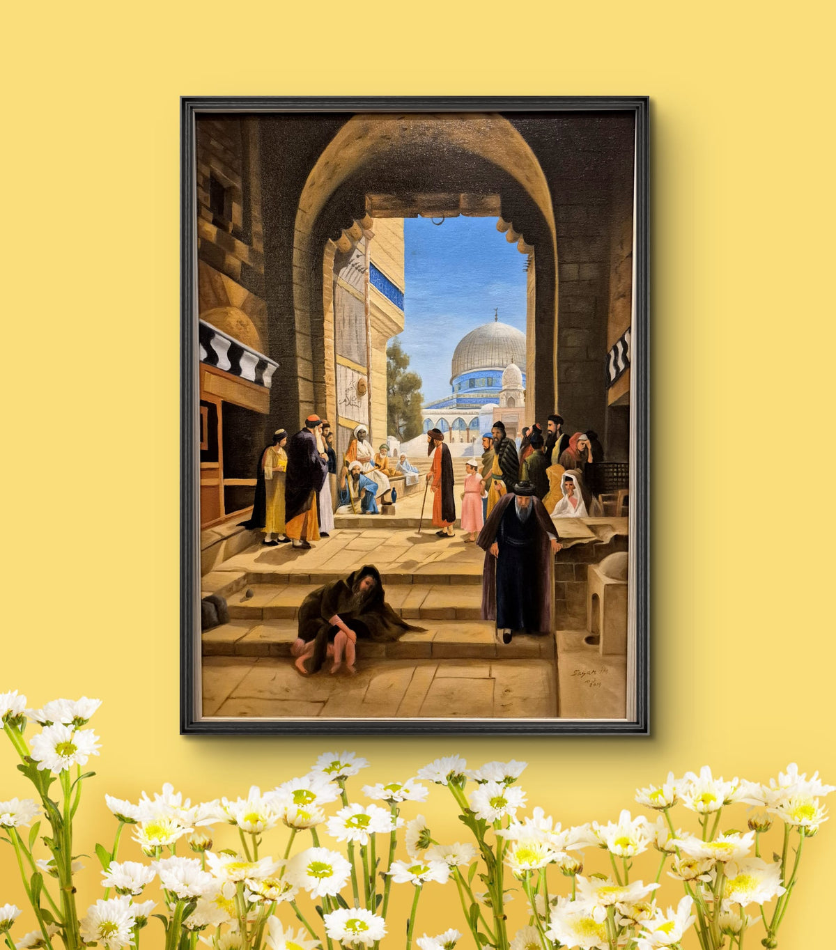 Life at Temple mount - Reproduction