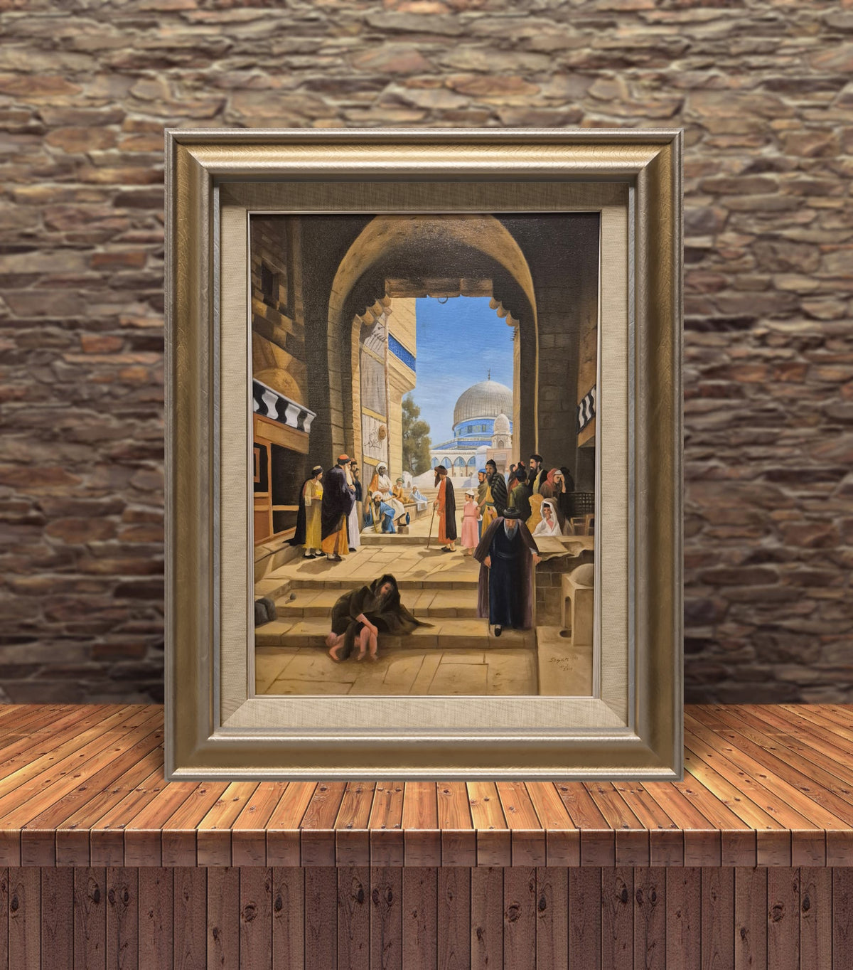 Life at Temple mount - Reproduction