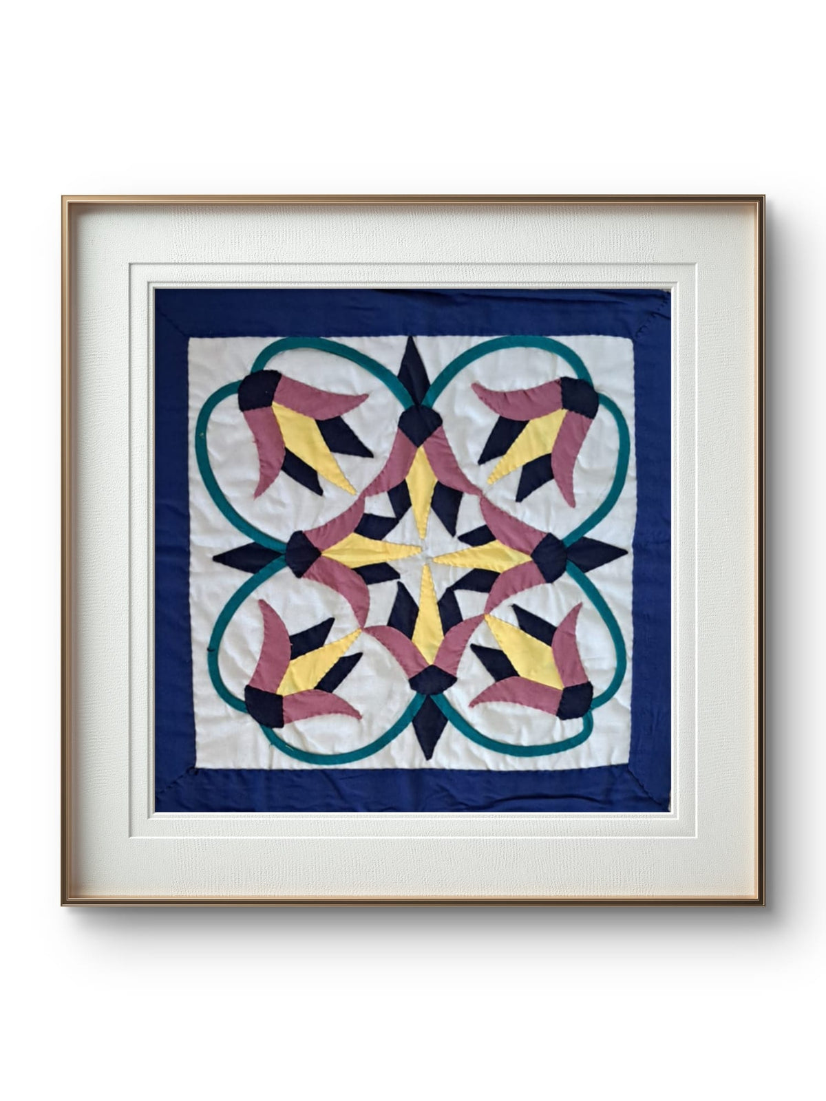 Hand-Stitched Khayamiya Art — Cushion Cover &amp; Wall Hanging