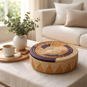 Natural Handwoven Storage Basket